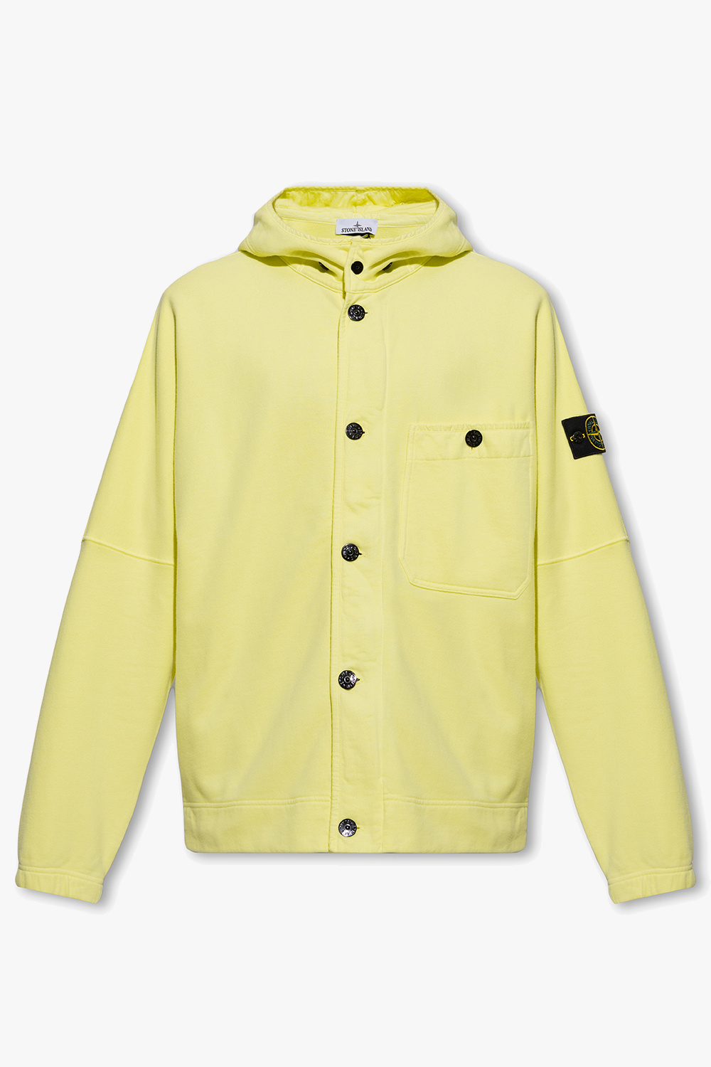 Stone island hot sale hoodie neon